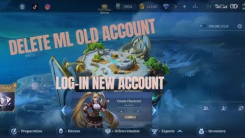How to delete old account on Mobile Legends and start a new one - OPPO Android 11 (Tagalog Version)