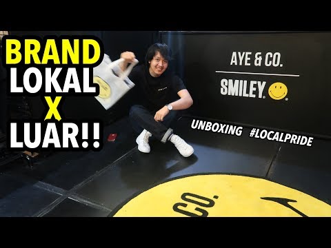 UNBOXING AYE.CO x SMILEY !!! INI BARU #LOCALPRIDE