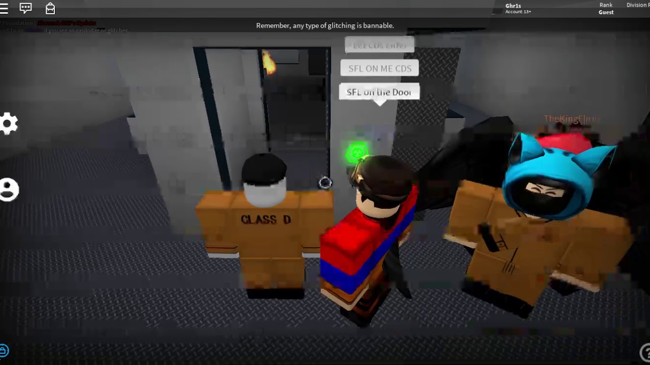 Roblox SCPF Test #1 (Breach!)
