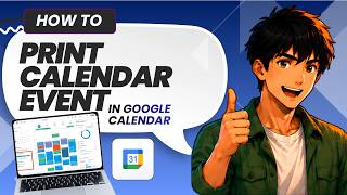 How to Print Your Google Calendar Event Updated 2026 Updated 2026