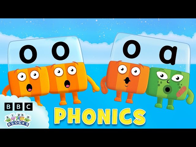 Letter Teams - OO & OA | Phonics For Kids - Learn To Read | Alphablocks class=