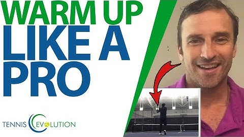 TENNIS LESSON: How To Warm Up Like A Pro (5 Steps)
