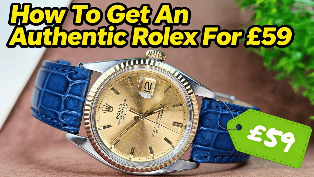 Как приобрести настоящие часы Rolex за 59 фунтов стерлингов