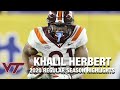 Khalil Herbert 2020 Regular Season Highlights | Virginia Tech RB