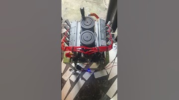 277CC V8 engine model #enginemodel #V8enginemodel #v8engine #v8 #engine #diy #miniengine #rc #gokart