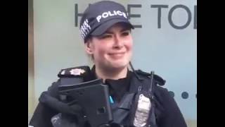 Illusionist Performs Magic Trick In Front Of Armed Police