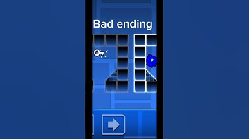 Cube trap bad ending #funny #sad #gd #geometrydashplayer