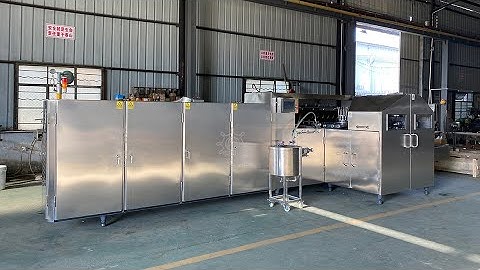 Ice Cream Cone Making Machine Rolling Part Showing Video|Automatic Wafer Cone Making Machine