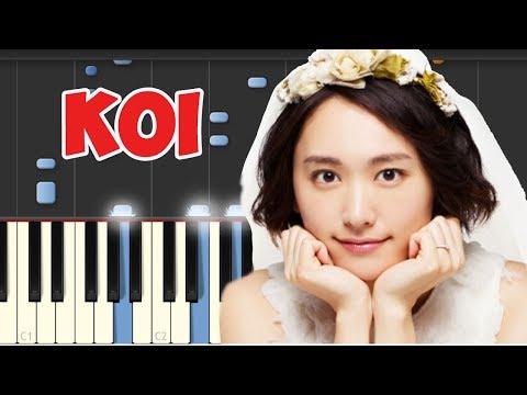 🎹Koi-Nigeru wa Haji da ga Yaku ni Tatsu (Piano Tutorial) ❤️♫