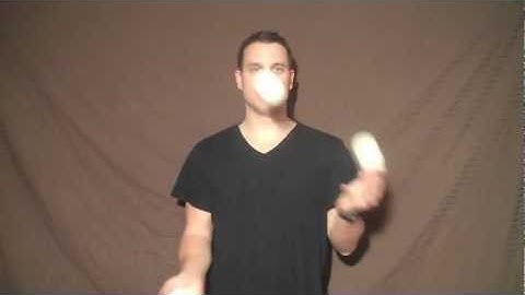 Juggling Trick Tutorial - Reverse Cascade