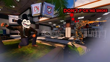 Trolling Random Teammates Using Unlimited SMOKE in CODM part 2 (MICKEY MOUSE VOICE)