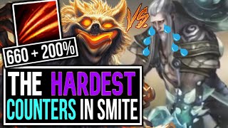 Top 10 Disgusting Hard Counters in SMITE
