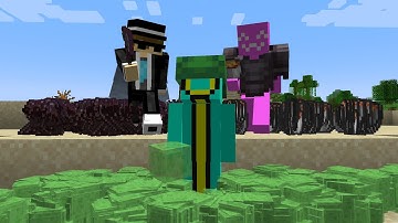 Minecraft Random Item Challenge VS 2 Hunters REMATCH