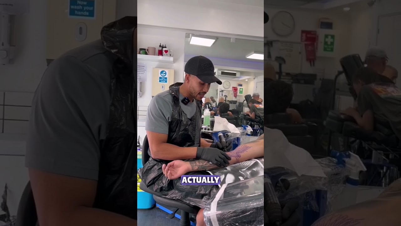 Have you ever had a client tap out during a tattoo? Please, LIIKE - COMMENT - SUBSCRIBE!