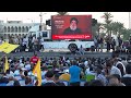 Iraqis in Baghdad watch televised speech by Hezbollah leader Nasrallah