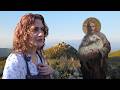 Painting Jesus the Good Shepherd in Oil and Gold, Mountains &amp; a Month of Reflection