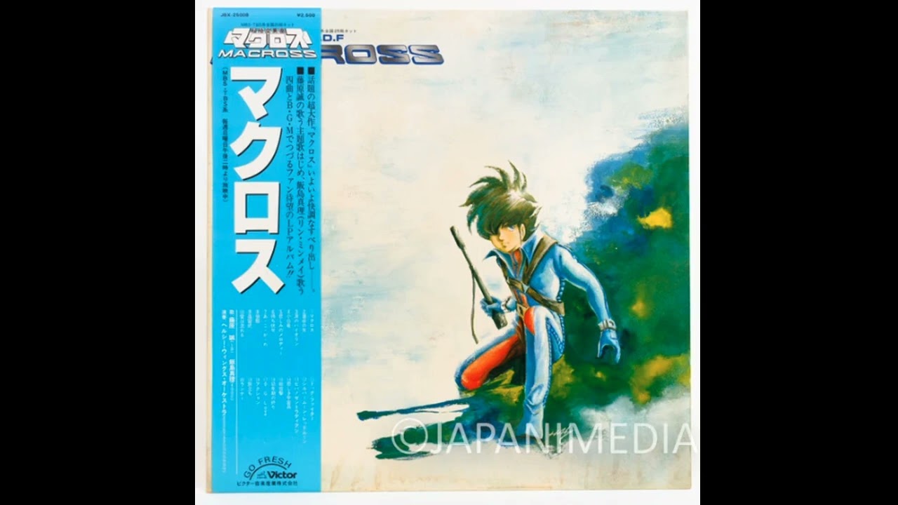 Super Dimension Fortress Macross Song & BGM Collection LP Vinyl