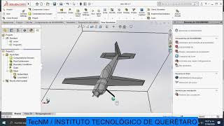 Análisis de un flujo externo sobre un avión ligero.