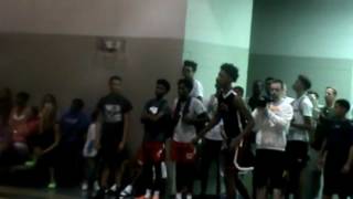 Rechon Leaky Black UNC commit goes crazy at Phenom Champion Showcase