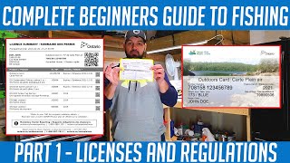 Fishing Licenses and Regulations  How to Fish  Part 1