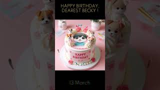 Happy Birthday, Becky