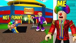 I Joined The CIRCUS.. You Have To Be FUNNY Or ELSE! (Roblox Bloxburg)
