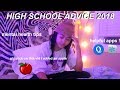 HIGH SCHOOL ADVICE 2018
