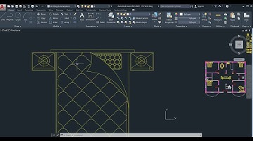 How To Change the Colour of Furnitures block in AutoCAD.