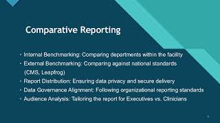CHDA Exam Prep | Domain 5: Data Interpretation & Reporting