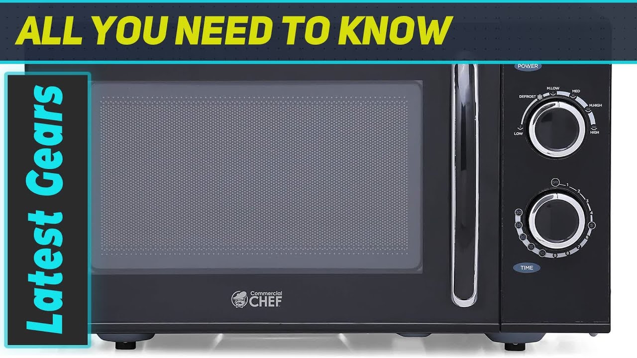 COMMERCIAL CHEF Rotary Dial Microwave: Best Quick Cooking Solution for Busy Lifestyles