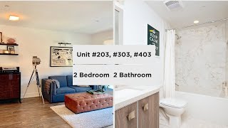 Unit #203, 303 ,403