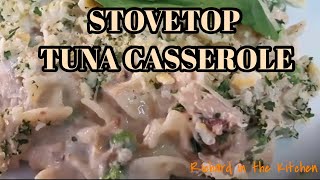 STOVETOP TUNA CASSEROLE - Homemade Creamy Sauce screenshot 4