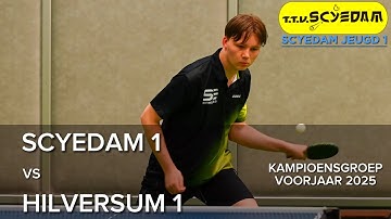 𝐒𝐜𝐲𝐞𝐝𝐚𝐦 𝟏 - 𝐇𝐢𝐥𝐯𝐞𝐫𝐬𝐮𝐦 𝟏 | Kampioensgroep Voorjaar 2025