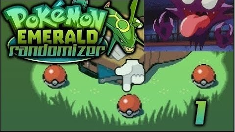 Pokemon Emerald Randomizer Nuzlocke Part 1 - Spooky Start