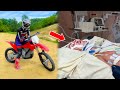 Le motocross a failli me ter norme crash