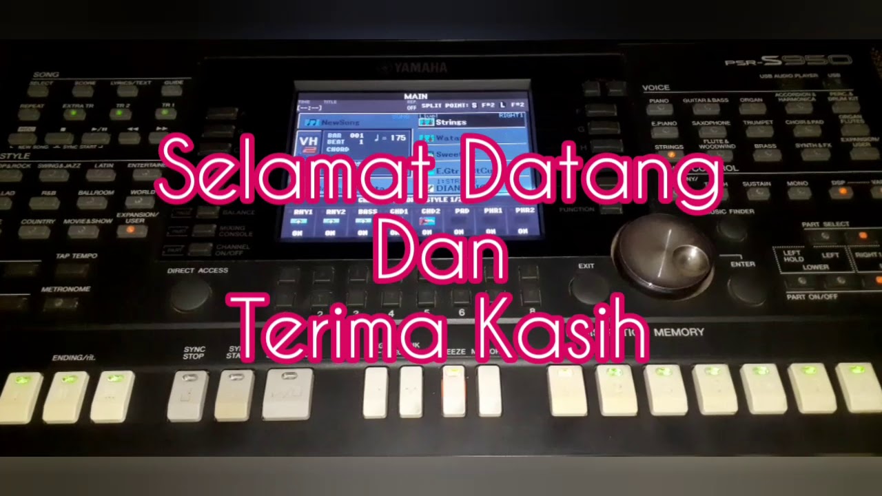 Fungsi & Settingan (Tombol Memory & Freeze) Yamaha PSR S950 YouTube