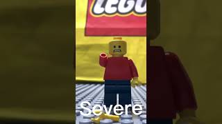 Pain Scale meme (Lego stop motion) #shorts