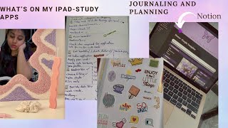 2022 Goals- Plan with me/journaling, goal setting, study apps, what's on my iPad ✦ screenshot 2