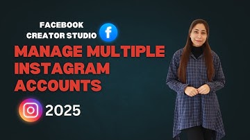 Use Facebook Creator Studio to Manage Multiple Instagram accounts #creatorstudio #facebook