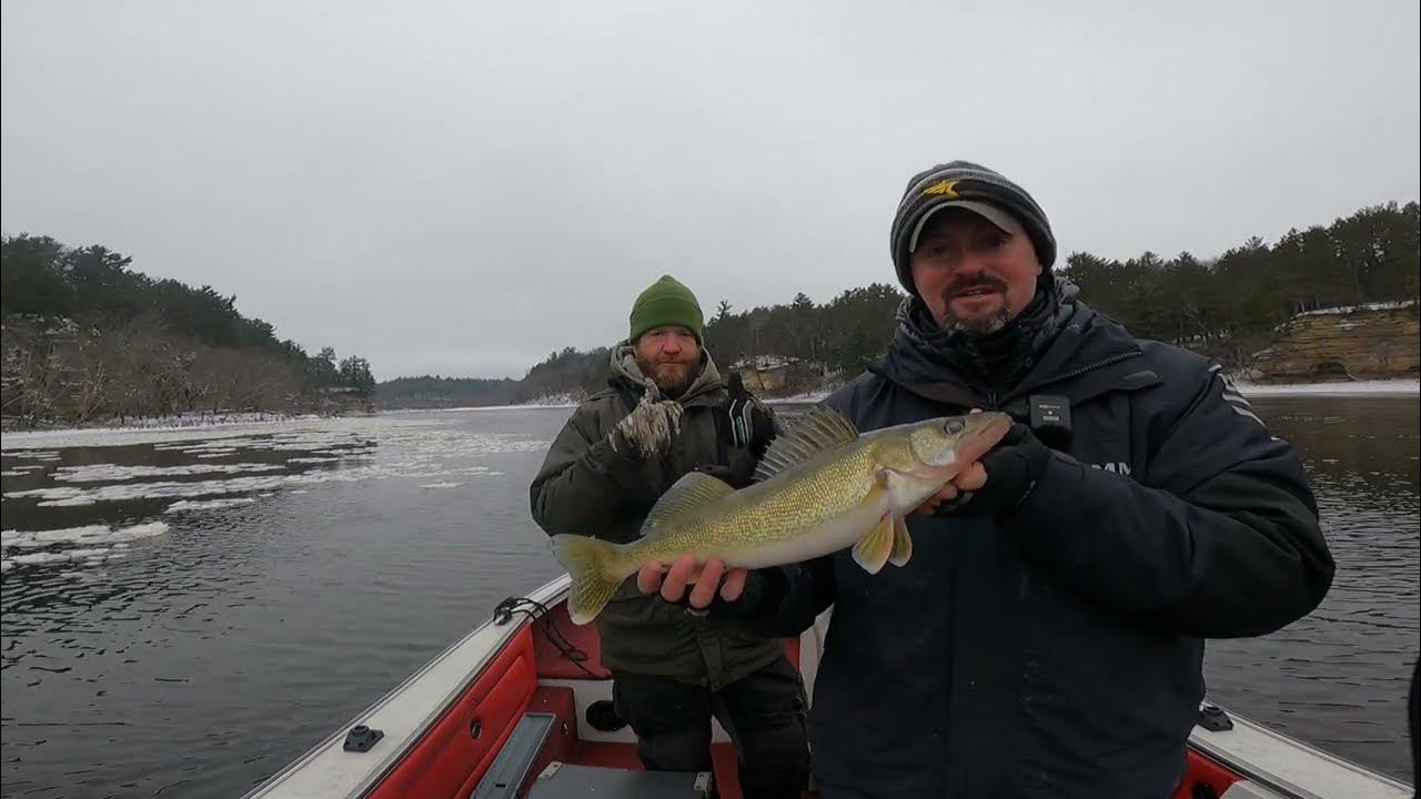 Winter open water walleyes (Featuring ANGLER X)! YouTube