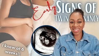 EARLY SIGNS \& SYMPTOMS OF TWIN PREGNANCY | SYMPTOMS I EXPERIENCED WHEN PREGNANT WITH TWINS