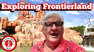 MAGIC KINGDOM FRONTIERLAND WALT DISNEY WORLD Walk Through | Disney Dining Review