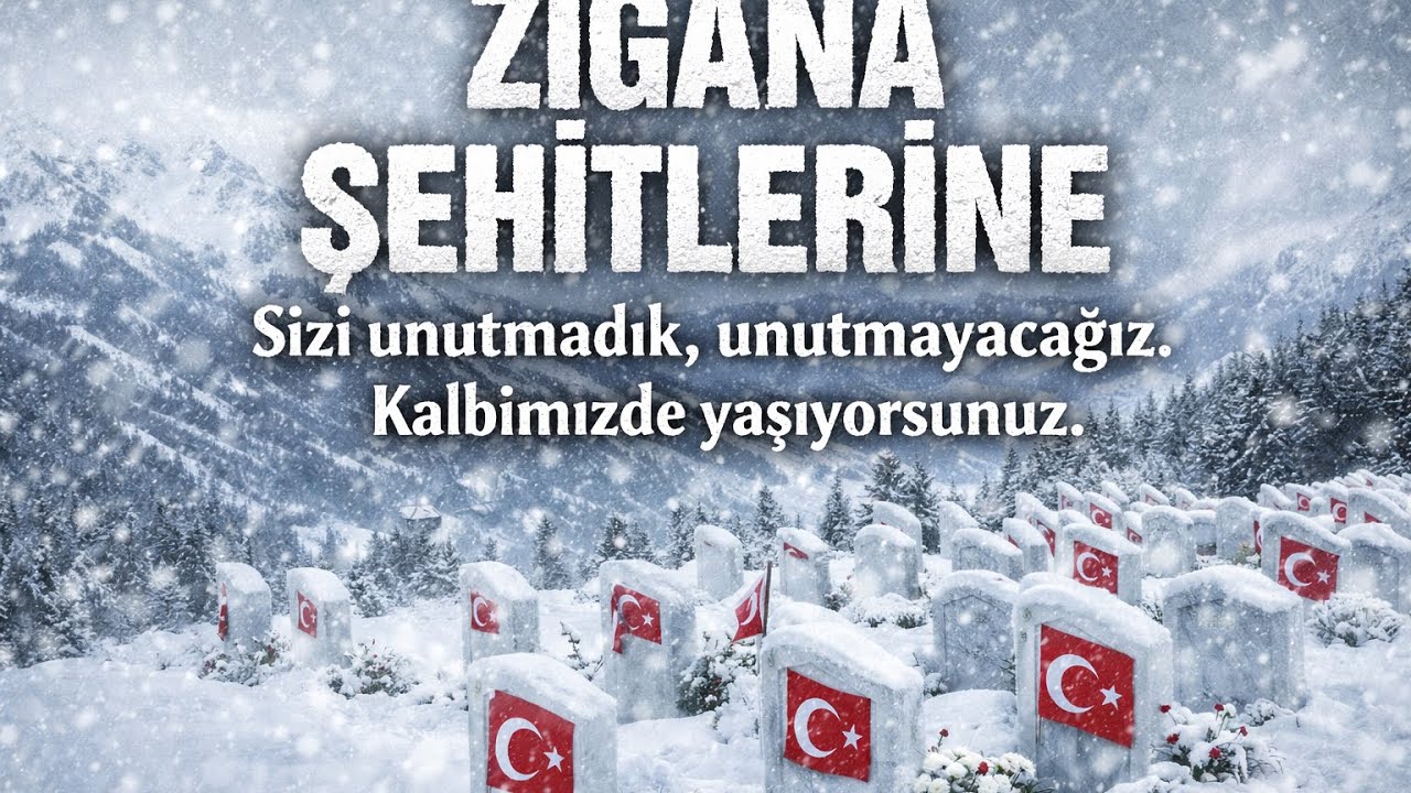 ZİGANA ŞEHİTLERİNE | Unutmadık, Unutmayacağız | Duygusal Ağıt