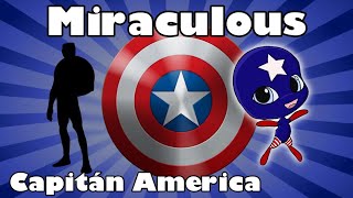 SPEED ART MIRACULOUS FUSION/Miraculous del Capitan America-AMERICAP