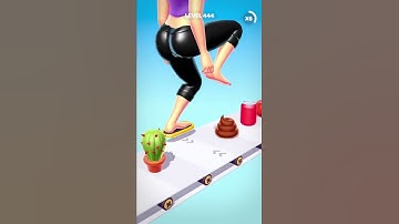 Heel Step Smash 👠 444 Level Gameplay Walkthrough | Best Android, iOS Games #shorts