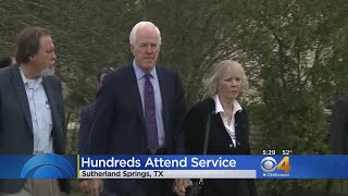 Texas Church Holds First Service Since Mass Shooting