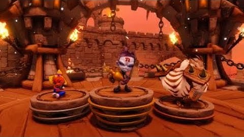 Nina Cortex Winning Podium Animation - (Crash Nitro Fueled)