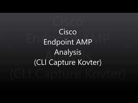 5.  Cisco Endpoint AMP: Analysis (Command Line Kovter)