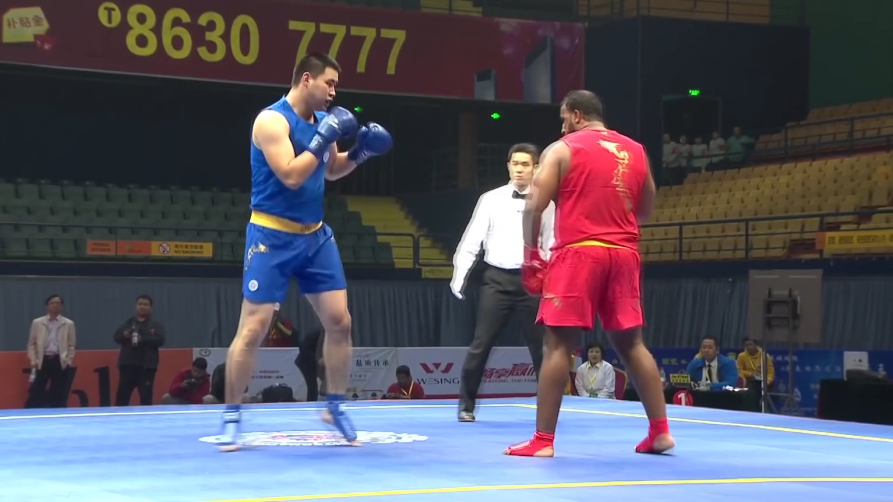 Sanshou Sanda 2016 World Cup Semi Finals Egypt vs Kazakhstan 90+ Kg Men