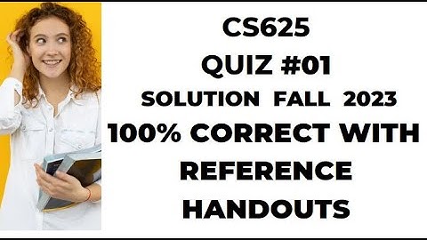 Cs625 Quiz 1 solution Fall 2022| Cs625 Quiz solution Fall 2022| Cs625 quiz 1 fall 2023| #qui